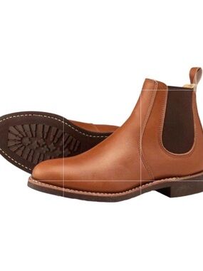 Red Wing Heritage 6" Chelsea Boot Women's 9 Pecan Brown Leather 3456 EUC